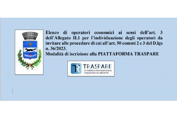 Piattaforma Gare TRASPARE