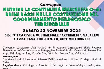 Locandina del Convegno di sabato 23 novembre 2024