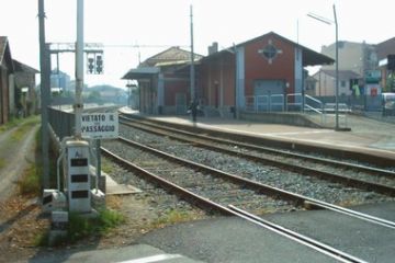 Volpiano ieri e oggi - La Stazione della "Canavesana" oggi