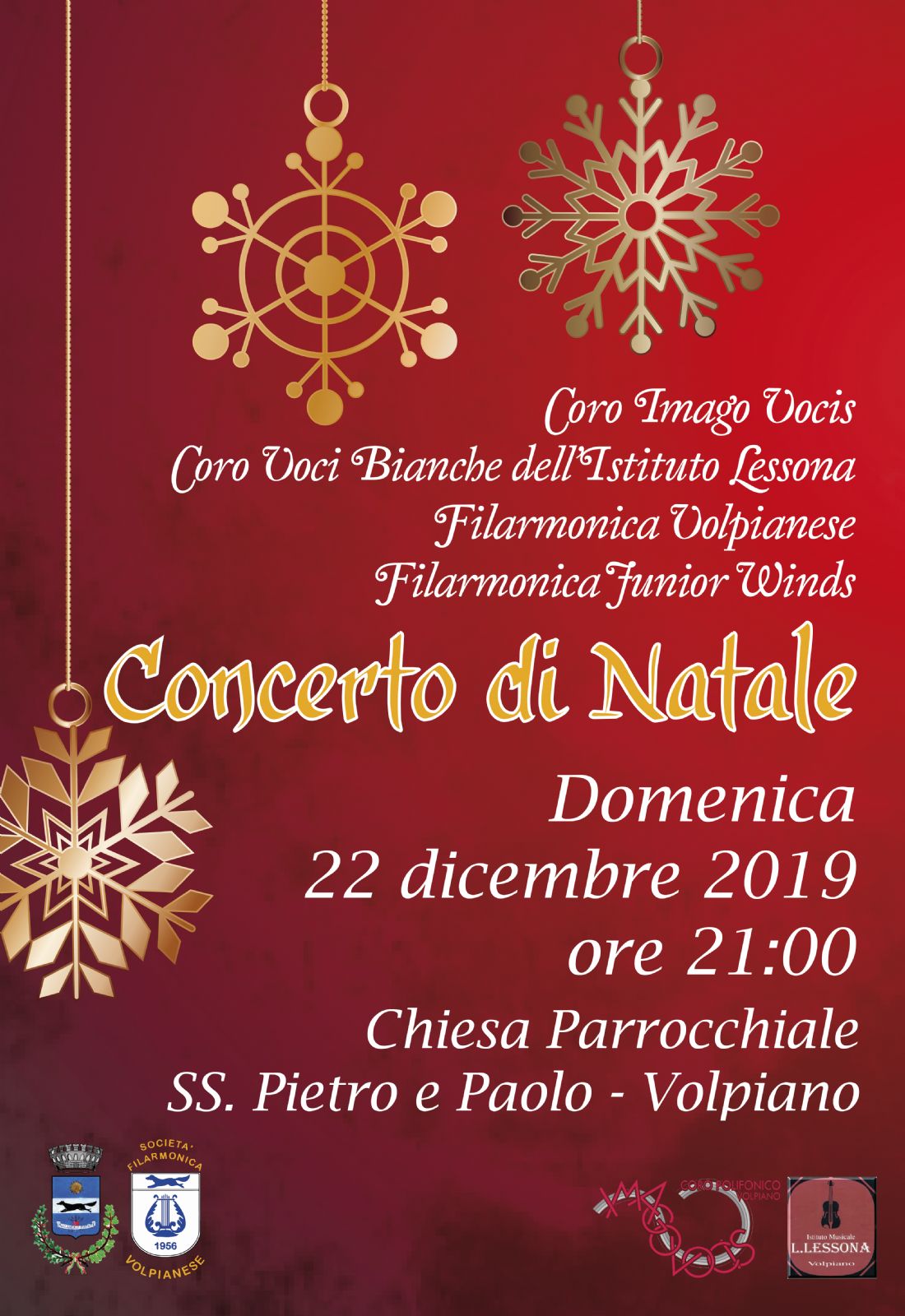 Concerto Di Natale.Concerto Di Natale 2019 Comune Di Volpiano